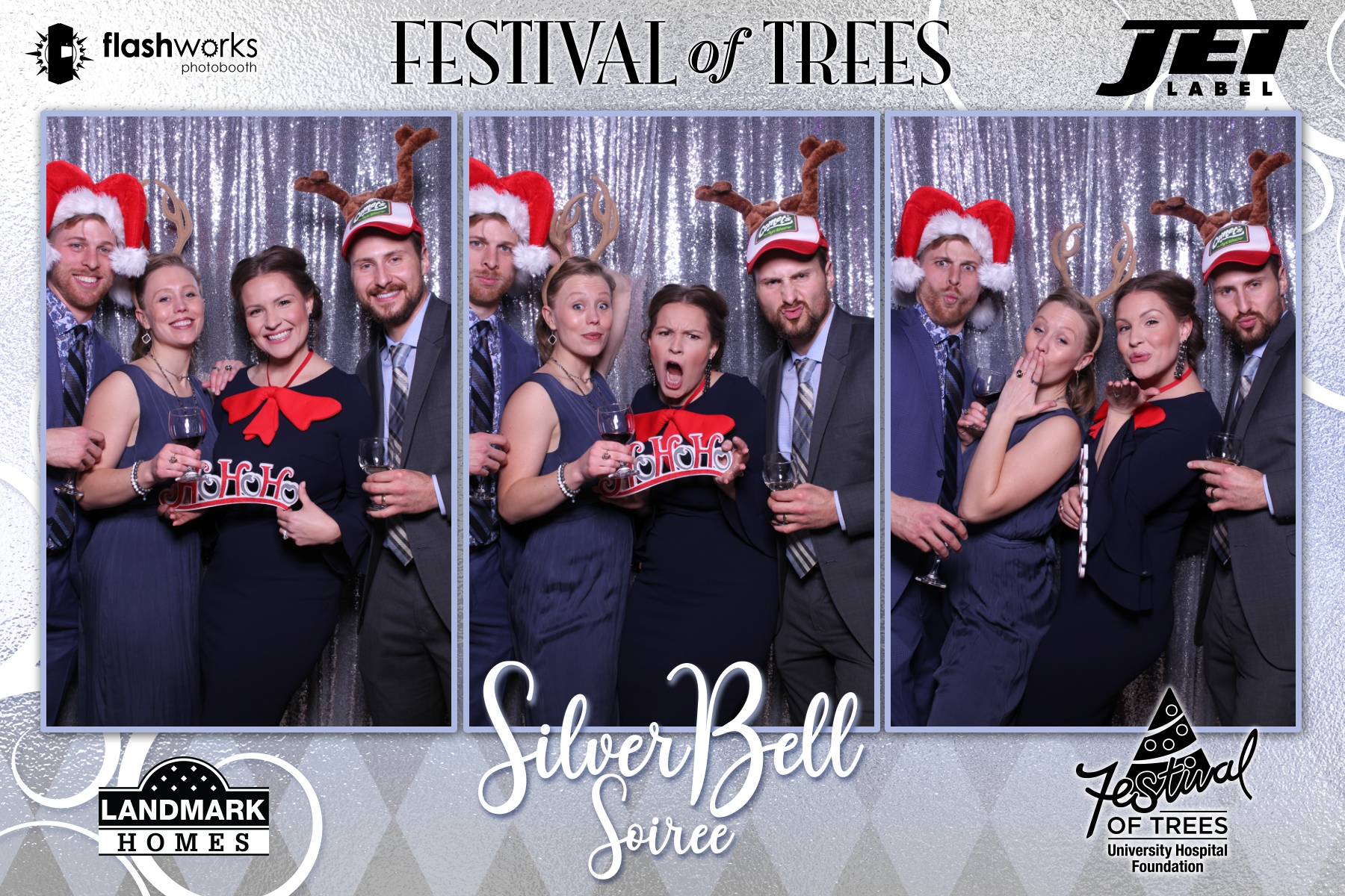 Festival of Trees Silver Bell Soiree - Photos and GIFs | View more photos from the event at gallery.flashworksphotobooth.com/u/FlashworksPhotoboothInc/Festival-of-Trees-Silver-Bell-Soiree-Photos-and-GIFs